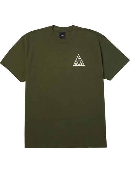 HUF TRIPLE TRIANGLE TEE SURPLUS GREEN/WHITE