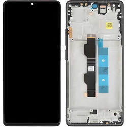 Γνήσια Οθόνη Xiaomi Redmi Note 13 Pro 5G/Poco X6 5G Original & Touch & Frame Purple