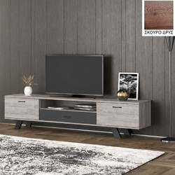 Έπιπλο TV σύνθεσης Νο 50 210x44,5x36(33+3) cm Σκούρο δρυς