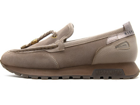 OREGON SUEDE LEATHER LOAFERS WOMEN HISPANITAS