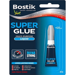 Κόλλα στιγμής 2x3gr κυανοακρυλική super glu liquid διάφανη μικρού μεγέθους