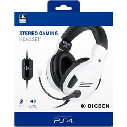 Bigben Interactive PS4 V.3 Gaming Headset Over Ear White