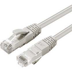 Microconnect U/UTP Cat6a Καλώδιο Δικτύου Ethernet 15m Γκρι