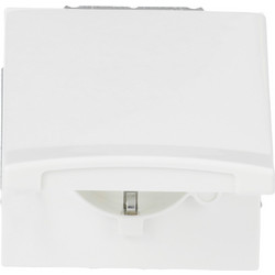 Πρίζα Ρεύματος Busch-Jaeger All-weather - Socket insert with hinged cover - flush-mounted *alpine White*