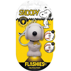 Flashies Peanuts Snoopy 3d Keychain Led Flashlight
