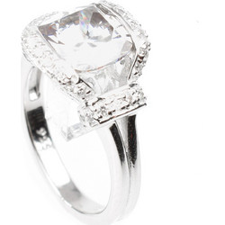 Γυναικείο Δαχτυλίδι Diamonfire 9501201062165 (16,5) από Ασήμι Grey