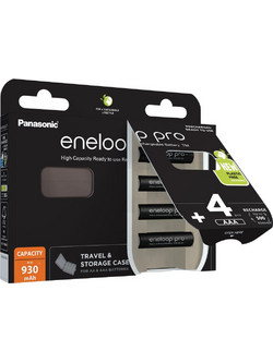 Panasonic Eneloop Pro AAA 930mAh 4τμχ with Case