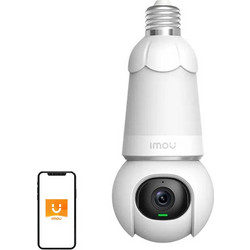 Imou IPC-S6DP-5M0WEB-E27 IP Κάμερα Ασφαλείας Wi-Fi 5MP Full HD+ Αδιάβροχη με Αμφίδρομη Επικοινωνία