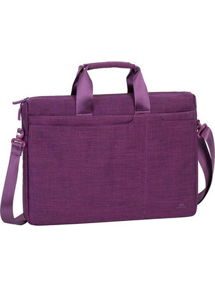 Rivacase 8335 Τσάντα Laptop Ώμου 15.6" Lila