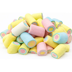 Marshmallow Ζαχαρωτά Fini - Ουράνιο Τόξο (1kg.) 125τμχ