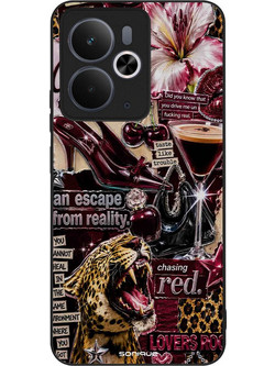 Sonique Back to Y2K Series Θήκη για Realme 14 5G / Realme 14T 5G Chasing Red