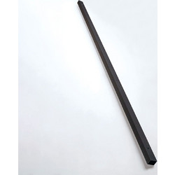 ΠΡΟΦΙΛ ΠΡΟΕΚΤΑΣΗΣ AXIS H.185 - 3εκ (ΤΕΜ) BLACK MATT