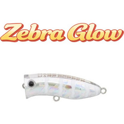 Harp Popper 40 Τεχνητό Δόλωμα 4cm 4gr Zebra Glow