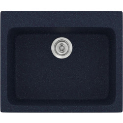 Sanitec Classic 331 Υποκαθήμενος Νεροχύτης Γρανίτη Ματ Granite Blue 60x50cm