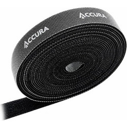 Accura Velcro Tape 15mm x 5m Black (ACC2337)