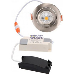 LED Downlight 7W 2700K 450Lm chrome DIM 800541 SHADA