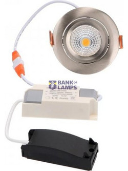 LED Downlight 7W 2700K 450Lm chrome DIM 800541 SHADA