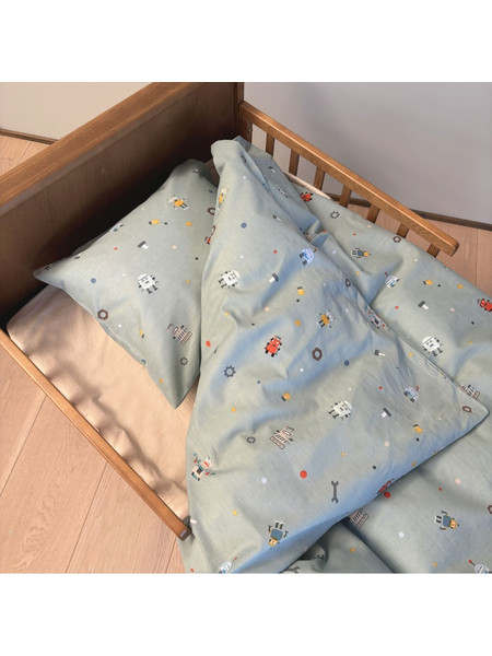 Bed Linen - Robot, 70x100 cm & 40x45 cm
