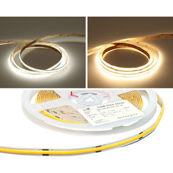 MW Lighting Professional COB Ταινία LED 5m - Χωρίς Κουκκίδες, CRI 90, IP20 (8-14W, 12/24V)
