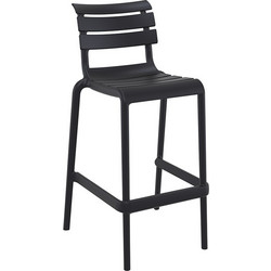 HELEN 75εκ. ΣΚΑΜΠΟ BLACK ΠΟΛ/ΝΙΟΥ 53X55X105εκ.-53X55X105εκ