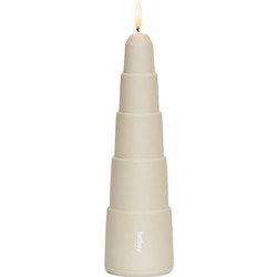 Fatboy Spire Step - Κηροπήγιο Αλουμινίου με Σταθερό Ύψος Φλόγας O7,5x26 Εκ. I Stone