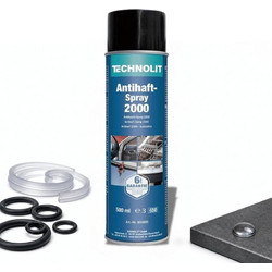 TECHNOLIT Antihaft-Spray 2000 (500ml) Σπρέι Λίπανσης Ζώνης Αυτοκινήτου & Αντικολλητικό Σιλικόνης