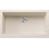 Blanco Vintera XL 9-UF Υποκαθήμενος Νεροχύτης Γρανίτη Soft White 90x51cm