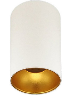 Φωτιστικό Οροφής Σποτ 123LED Στρογγυλό GU10 80mm White/Gold