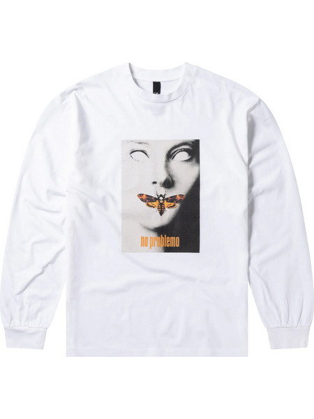 NO PROBLEMO No Silence LS Tee - White