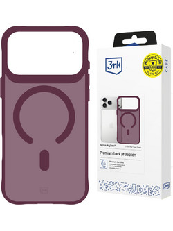 3mk Smoke MagCase Θήκη iPhone 17 Pro / 18 Pro Burgundy