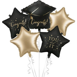 Σετ Μπαλόνια Foil Congrats Συσκ. 5 τεμ