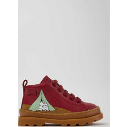 Camper Brutus x Moomin Παιδικά Μποτάκια Μπορντό Δερμάτινα K900291-016