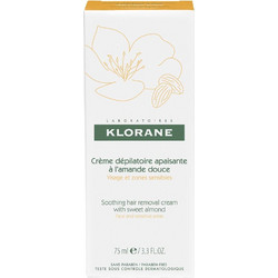 Klorane Αποτριχωτική Κρέμα Προσώπου 2x75ml