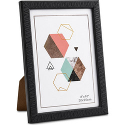 Κορνίζα Πλαστική Μαύρη 8"x10" 20x25cm Homie 322114