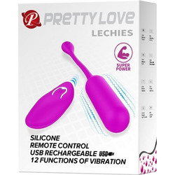 Pretty Love Lechies Δονητής Egg για Ζευγάρια με Τηλεχειριστήριο Ροζ