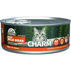 Charm Wild Boar Pate Κονσέρβα Γάτας 85gr