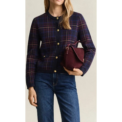 Gant Γυναικεία Ζακέτα Πλεκτή Σκούρο Μπλε 3GW4802178-433