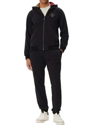 Aeronautica Militare Ανδρικό Σετ Φόρμας Μαύρο TF0108-34300