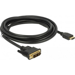 DeLock Cable DVI-D male - HDMI male 3m (85585)