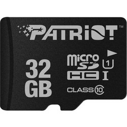 Patriot LX Series microSDHC 32GB Class 10 U1 UHS-I + Adapter