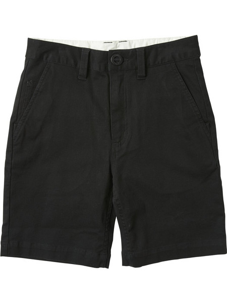 Fox Racing Essex Youth 2.0 Παιδική Βερμούδα Chino Μαύρη 24979-001