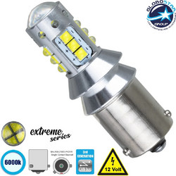 Globostar PY21W XBD Extreme Series LED 12V 15W 1τμχ