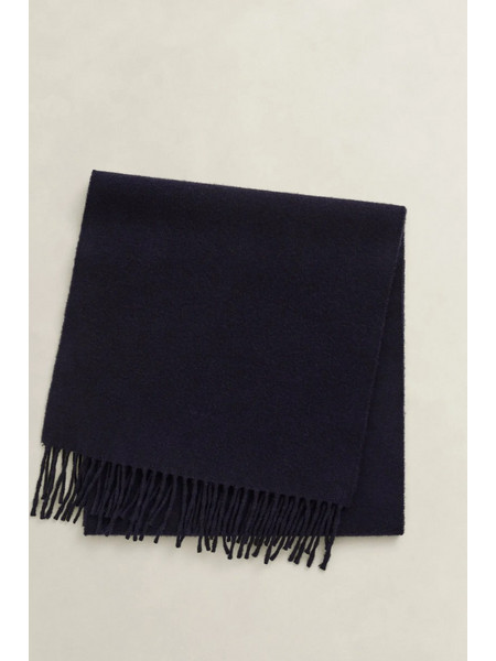Μάλλινο Κασκόλ GANT Wool Evening Blue