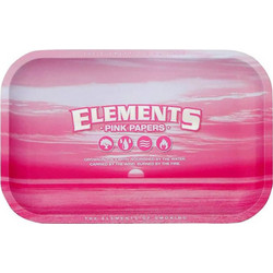 Elements Rolling Tray Δίσκος Pink Small (17x27cm)
