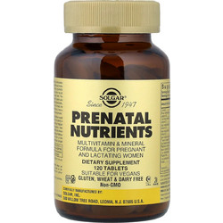Solgar Prenatal Nutrients 120 Ταμπλέτες