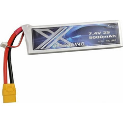Amewi AMX Racing Μπαταρία Li-Po 7.4V 5000mAh 40C 2S XT90 για Τηλεκατευθυνόμενο 28937