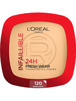 L'Oreal Paris Infaillible 24H Fresh Wear In A Powder 120 Vanilla Compact Foundation 9gr