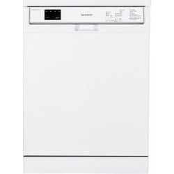 Sharp QW-HY24F472W Ελεύθερο Πλυντήριο Πιάτων για 15 Σερβίτσια 60cm Λευκό