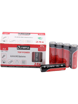 Olympia Αλκαλικές Μπαταρίες AA 1.5V 24τμχ 40179