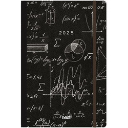 Next ημερολόγιο 2025 Trends ημερήσιο flexi με λάστιχο 12x17εκ. Mathematics